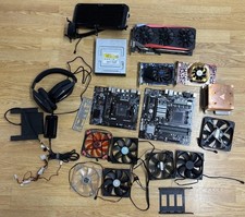Pc Parts Bundle Sale Graphic Cards Motherboards Fans Headphones Etc