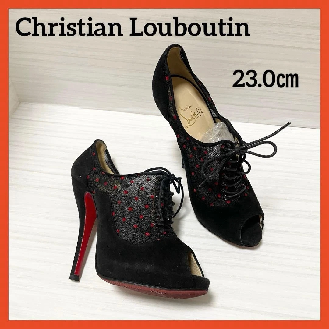 SALE！Christian Louboutin ドット ローヒール SALE！Christian Louboutin ドット ローヒール Christian Louboutin