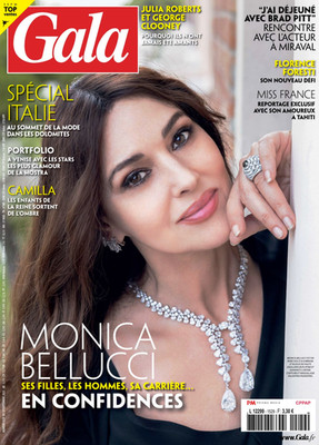 GALA Nr. 1529 - Monica Bellucci / Penelope Cruz / Brad Pitt in Miraval (29.09.22)
