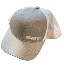 Schluter Systems Snapback Mesh Back Trucker Hat Grey And White New
