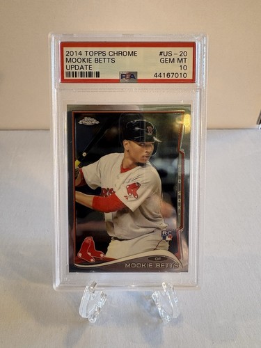 2014 Topps Chrome Update - Mookie Betts #US-20 🔥PSA 10🔥 (RC)