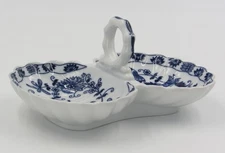 Vienna Woods China ONION Pattern 2-Part RELISH DISH Excellent!