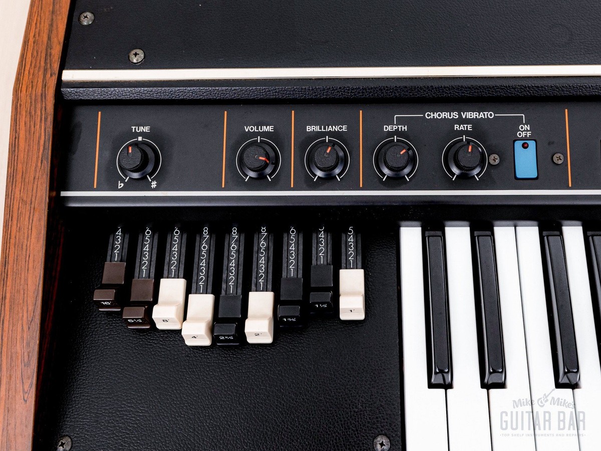 1970s Roland VK-1 Vintage Analog Drawbar Organ, Clean & Serviced w