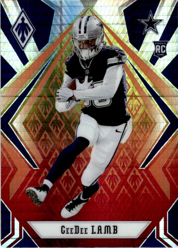 2020 Panini Phoenix #106 CeeDee Lamb Fire Burst