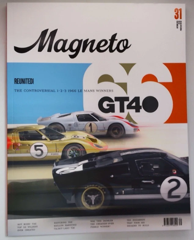 Magneto magazine Autumn 2026 Controversial 1-2-3 Le Mans winners Reunited! GT4 - Image 1 of 1
