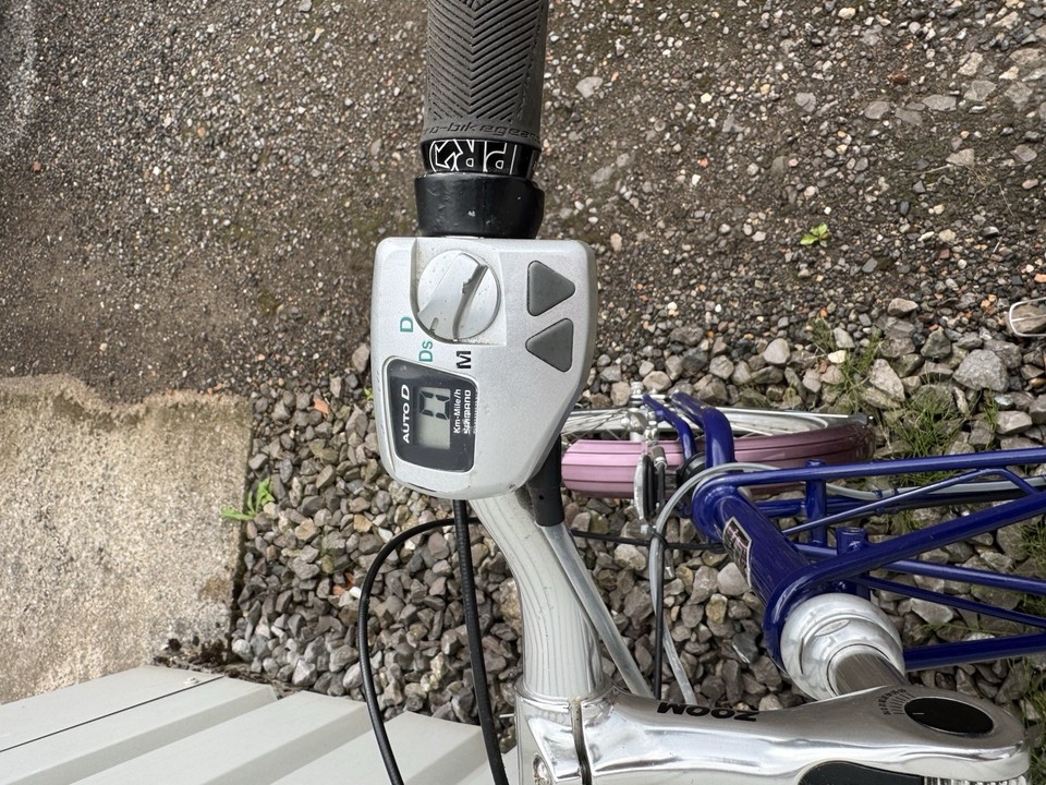 Fourche Rigide Vélo Route Reynolds 531 Shimano - Bleue - Vintage Acier