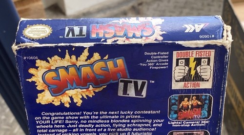 Smash TV Boîte Vide USA 🇺🇸 ( Nintendo Nes ) - Photo 7/7