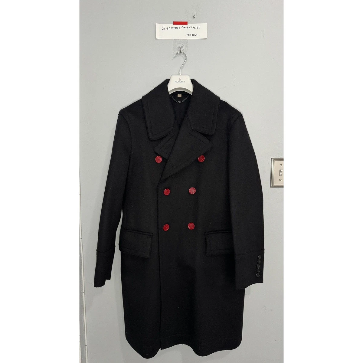 classic burberry chesterfield coat