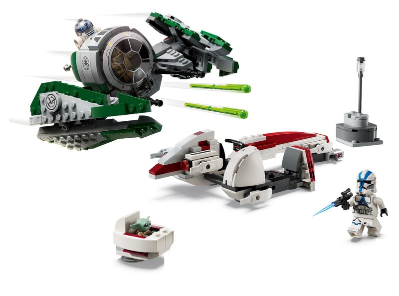 Lego STAR WARS 75360 & 75378 Starfighter & Speeder Combo 🔻NEW / WITH 3X FIGS🔻