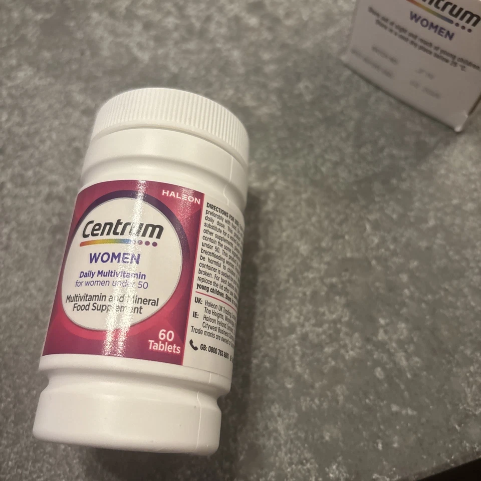 CENTRUM WOMEN multivitamin multimineral vitamins minerals for woman 60 tabs - Image 4 of 4