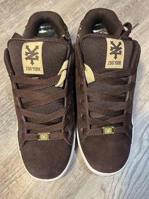 Zoo York Sneaker Style# 42070/chocolate Booker Dead stock Size 13 With Box
