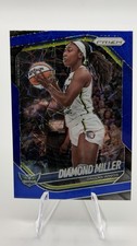 2025 Panini Prizm WNBA - Diamond Miller #27 Blue Velocity Prizm