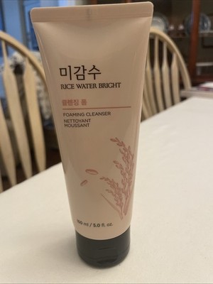 Brightening Cleanse Rice Water Bright Foaming Facial Cleanser from The Face Shop