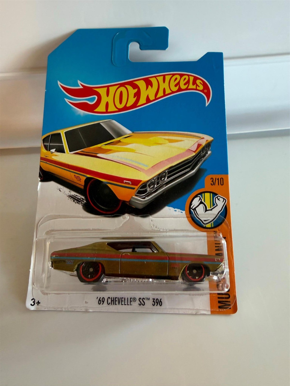 2017 Hot Wheels Super Treasure Hunt '69 CHEVELLE SS 396 STH Q3