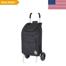All-Purpose Foldable Shopping Cart - Ideal for Groceries, Laundry  Outdoor Use