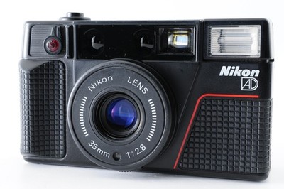 [ Near MINT ]Nikon L35 AD2 Pikaichi Point & Shoot 35mm Film Camera  from JAPAN