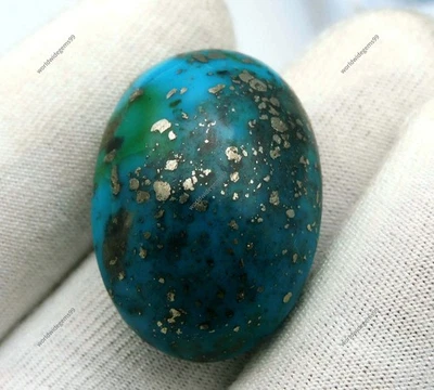 Pierre précieuse en vrac véritable bleu turquoise de l'Arizona de 56,55 ct - Photo 1/4