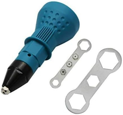 Rivettatrice elettrica, pistola rivettatrice elettrica professionale, adattatore per rivetto, trapano elettrico senza fili, kit di installazione per dadi della pistola rivettatrice, progettato per riv