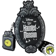 Haunted Mansion Plaque Crossbody Bag Glows in Dark Loungefly