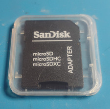 SanDisk microSD Adapter MicroSD Nothin Included Free Shipping USA