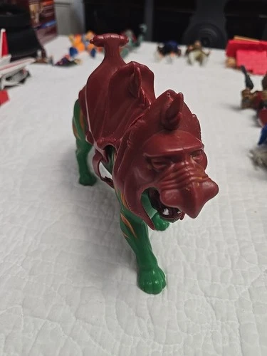 Vintage 1981 MOTU Battle Cat With Armor- Masters of the Universe He-Man Mattel