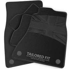 To fit TVR T350 2002-2006 Tailored Car Mats Luxury Black [UFW]