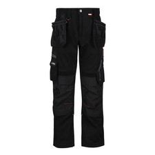 Regatta Execute Black Trade Work Trousers with Holster Pockets – Regular fit
