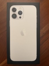 Apple iPhone 13 Pro Max Box - Silver - 128GB - A2484 - Empty Box
