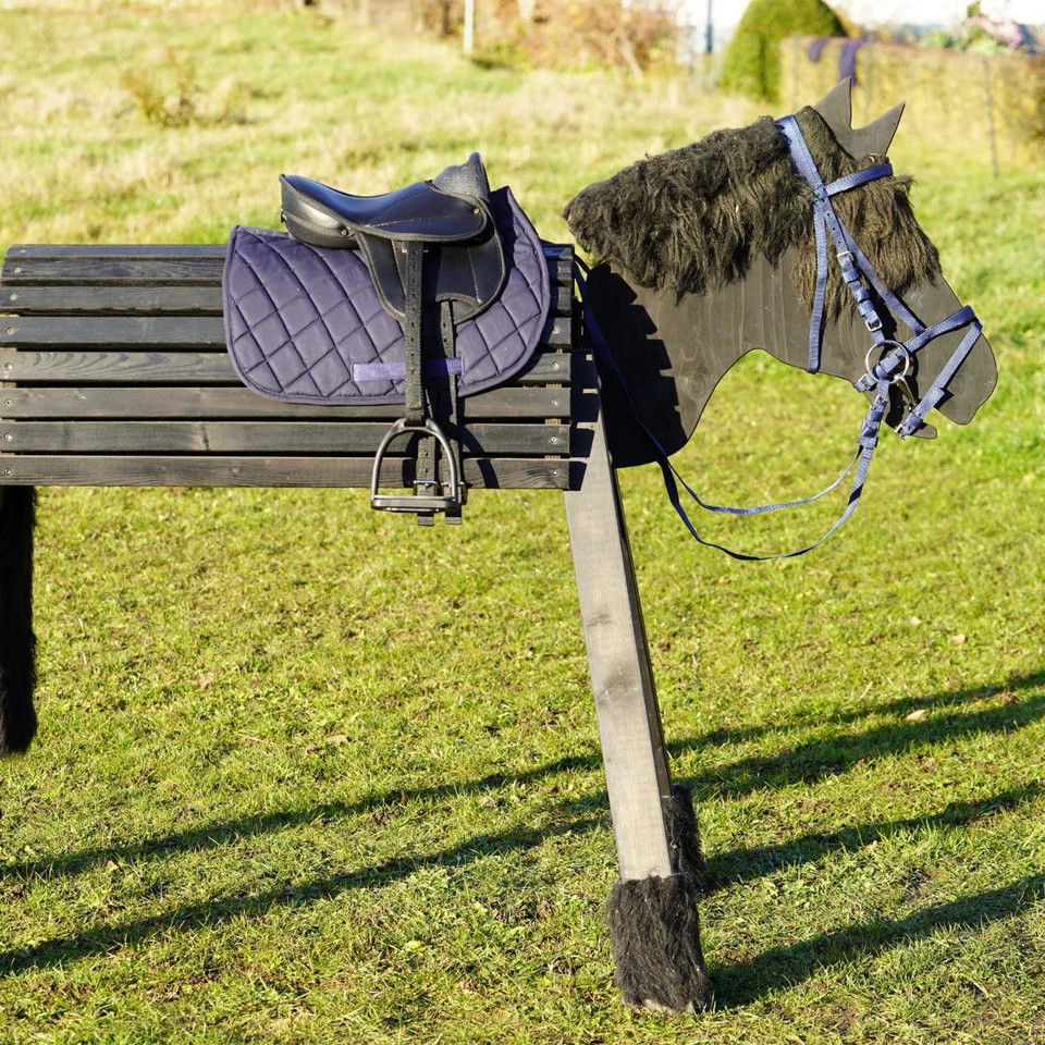 L-Sport Komplettset Sattel und Trensenzaum für Holzpferd - Bild 4 von 4
