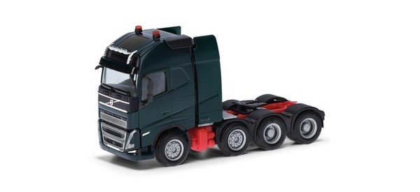 Herpa 317993 - 1/87 Volvo Fh 16 Gl Xl 2020 Schwerlastzugmaschine, BlaugrüN - Neu-image