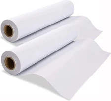 Easel Paper Roll, 2PCS, 43CM x 15M Each Drawing Paper, 17-Inch by White 