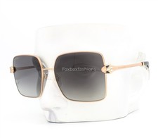 Bvlgari Sunglasses BV 6180KB 2014/T3 Rose Gold Plated Polarized Lens with Case