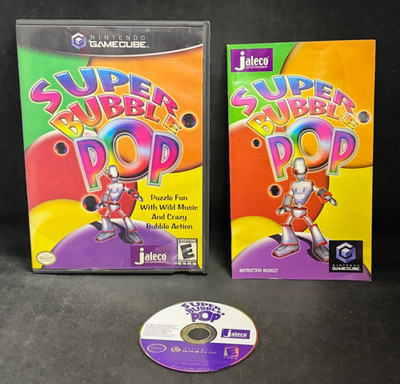 Super Bubble Pop (Gamecube/GC) Complete CIB Tested