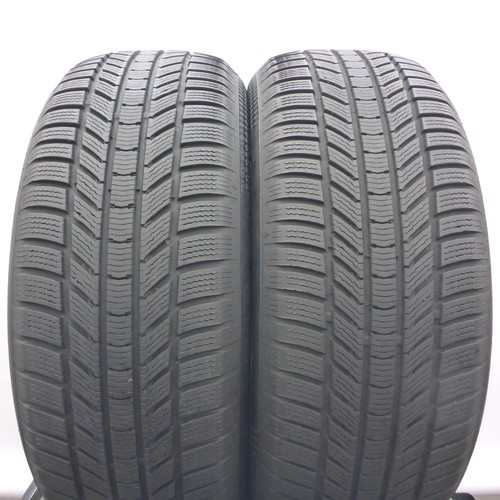 255 55 19 2 x pneus hiver Continental 255/55 R19 111 V XL 2022 COMME NEUF 7,7-7,8 mm