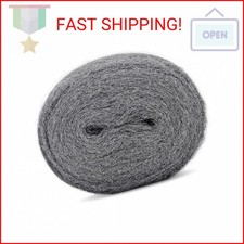 30Ft 10oz Steel Wool Roll, Coarse Wire Fabric for Pest Control, Hardware Gap Bl