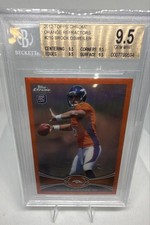 2012 Topps Chrome - Brock Osweiler #210 Orange Refractor (RC) Broncos