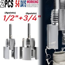 Fast Water Pipe Threading Tool for 4pt & 6pt Pipes - Drill Compatible