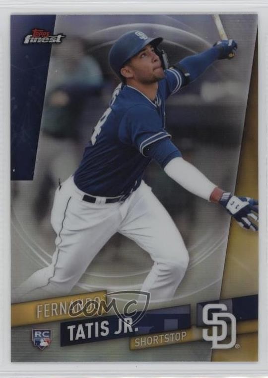 2019 Topps Finest Refractor Fernando Tatis Jr #85 00ek