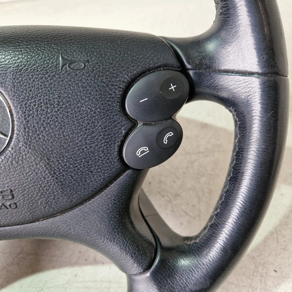 E95* Mercedes W211 W219 Leder Multifunktionslenkrad Airbag Lenkrad A2194601603 - Bild 2 von 4