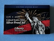 2026-S US Mint Silver Proof Set - 10 Coins w/ Box & COA - Semiquincentennial