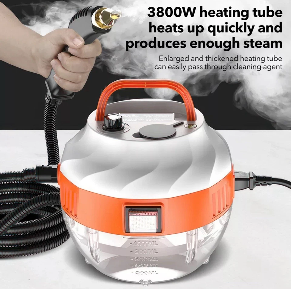 AU Plug 3800W Steam Cleaner Brush High Temperature Clean Pressure Steam Mechine - image 3 of 4