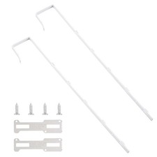 Over-The-Door Mirror Hanger Adjustable Door Set Protective Lining 1.7 Inch