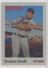 2019 Topps Heritage High Number SP Dominic Smith #707 5q7