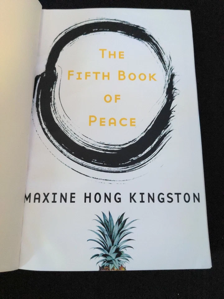 Uncorrected Proof - The Fifth Book of Peace by Maxine Hong Kingston 2003 PB ARC  - Image 3 of 4
