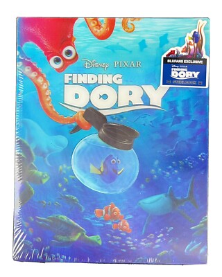 FINDING DORY | Bu-ray | Steelbook | BLUFANS LENTICULAR | Disney | Pixar 129/900