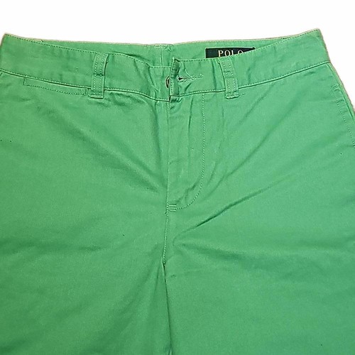 Polo ralph lauren girls green Chino pants size 12 - Picture 2 of 8