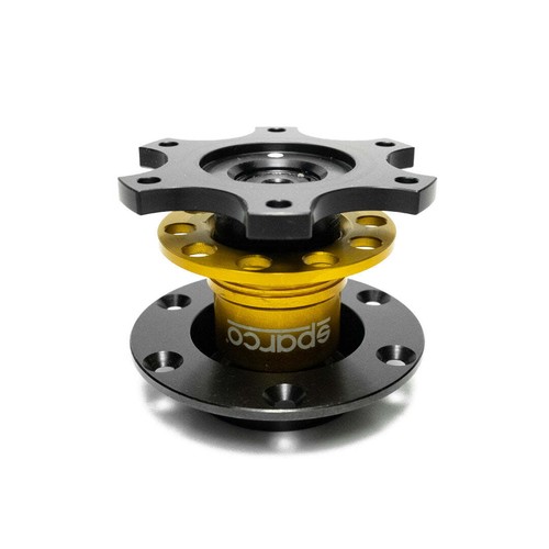Sparco FIA Steering Wheel Quick Release Hub System Snap Off Race Rally 015R98R - Picture 3 of 15