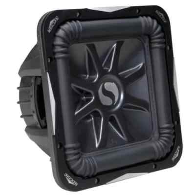 Kicker Solobaric S15L72 38cm Subwoofer Chassis 1000 Wrms 2x2 Ohm 15'' 89,3 dB SPL