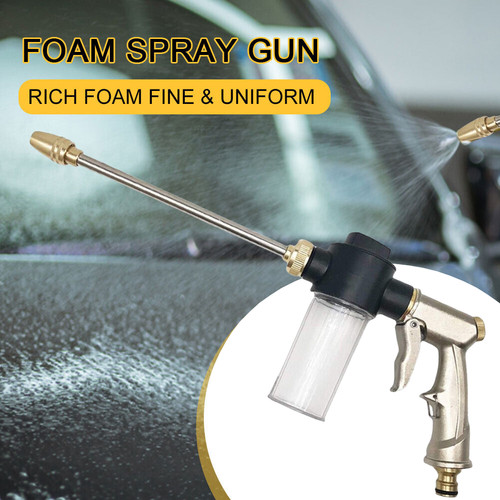 Car Snow Foam Washer Gun High Pressure Power Wash Cleaning Soap Bottle Sprayer - Picture 3 of 12
