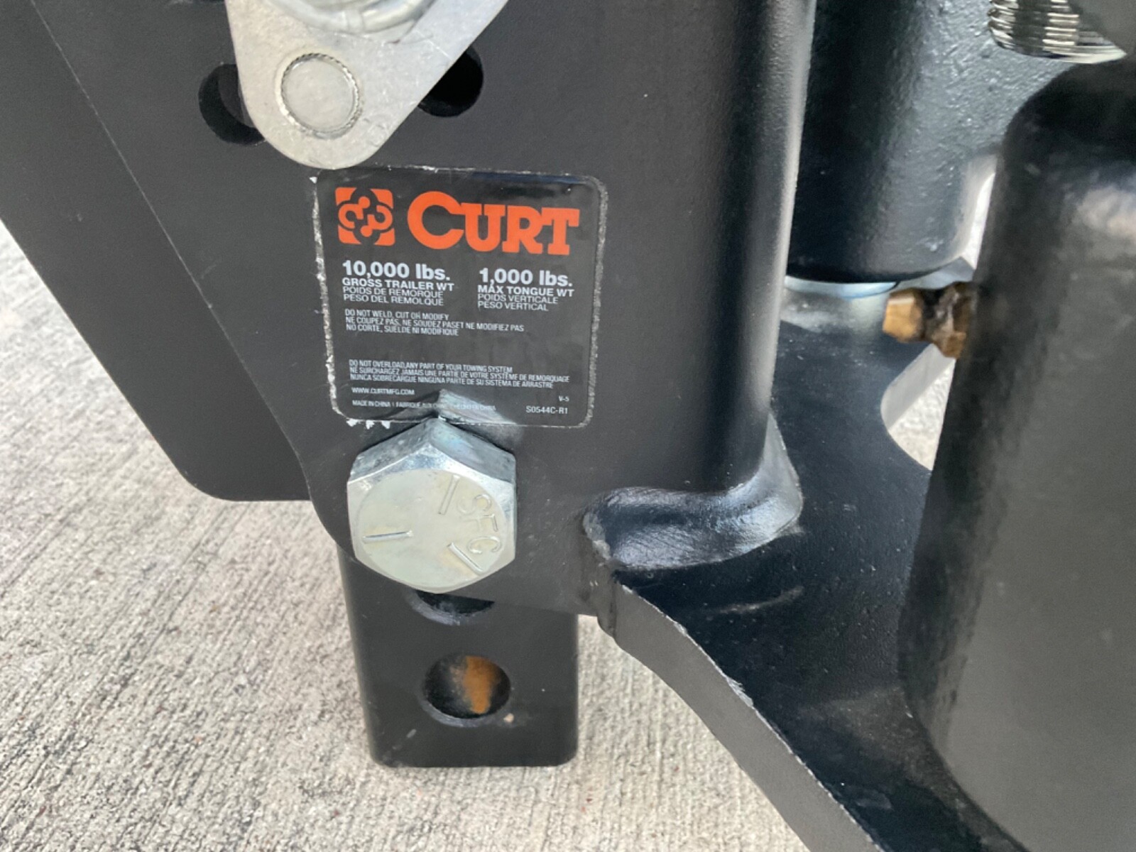 Curt 17500 Trutrack 4P Weight Distribution Hitch w/ 4x Sway Control 8